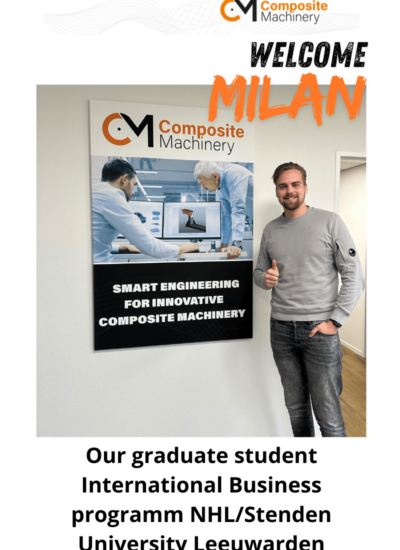 New graduate student at Composite Machinery